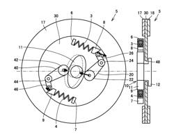 TORQUE VARIATION ABSORBER DEVICE AND TRANSMISSION