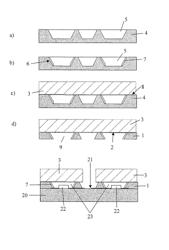 Method for manufacturing an arrangement with a component on a carrier substrate and a method for manufacturing a semi-finished product