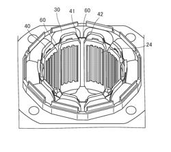 COIL INSULATING STRUCTURE OF ELECTROMAGNETIC MOTOR STATOR