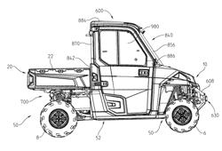 Side by side all terrain vehicle