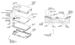 Flash isolation for device covers