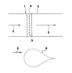 Device for conditioning an air flow