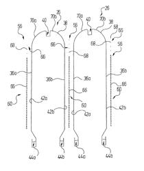 Device for separating paint overspray