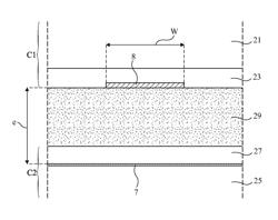 Transmission line for electronic circuits