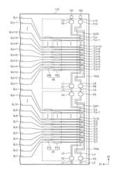 Display apparatus with reduced number of test lines for array test process and method of testing the same