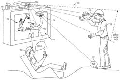 Apparatus for image and sound capture in a game environment