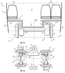 Motor-driven bogie for a streetcar