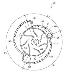 Variable flow rate pump