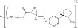 Conjugates for the prevention or treatment of nicotine addiction