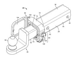 ANTI-RATTLE DEVICE WITH HITCH COVER