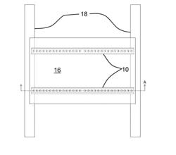 Reinforcement for a concrete tile