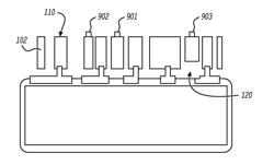 INTEGRATED CIRCUIT HAVING VARYING SUBSTRATE DEPTH AND METHOD OF FORMING SAME