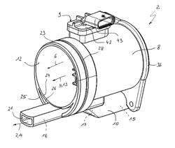 Intake manifold section and intake system