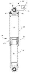 Air spring, air strut and air suspension system with a linearized spring rate