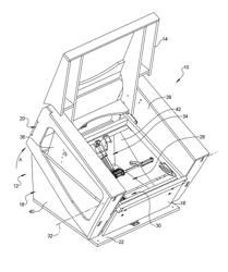 Furniture member and power lift mechanism