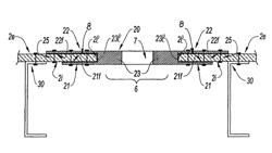 Part for and method of repairing a damaged structure, in particular an airframe skin, and a repair kit for implementing it