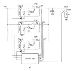 Multi-phase DC-DC converter supplying power to load with plural power stages and information processing device including the same