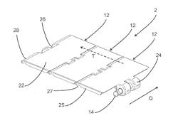 CHAIN CONVEYOR FOR PLASTICS MATERIAL PRE-FORMS