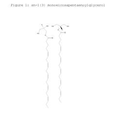 Sn-1(3) monoacylglycerides and lipid absorption