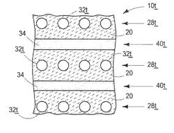 Methods of Forming Line Patterns In Substrates