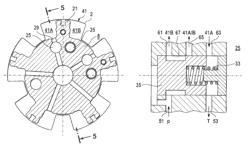 Cam shaft adjuster and method for adjusting the angle-of-rotation position of a cam shaft relative to a crankshaft