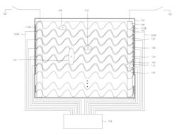 Single layer touch sensor with improved sensitivity and accuracy