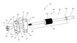 Tool for removing from or joining together a bearing and a hub