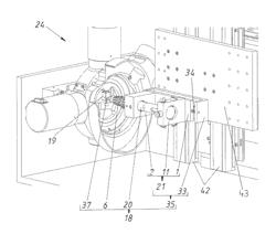 Machining apparatus for grinding, milling, polishing or the like of a dental workpiece