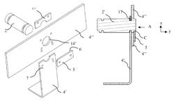 Diverting pulley arrangement and elevator