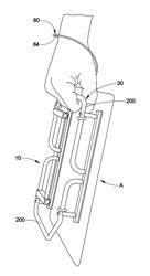 Combination support stand and carrying handle for portable electronic devices