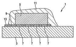 Gas sensor and flip-chip method for its manufacture