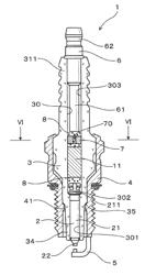 Spark plug for internal combustion engine