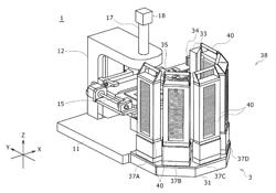 Conveying device, conveying method and microscope system