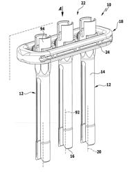 SPINE STABILIZATION SYSTEM, SET OF MEDICAL INSTRUMENTS AND MEDICAL APPARATUS FOR PARALLEL ALIGNMENT OF MEDICAL INSTRUMENTS