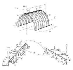 Plastic stormwater chamber made from separately molded half chambers