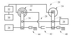 Flexible hybrid transmission with configurable motor winding and declutching strategy to provide electric vehicle and hybrid functions