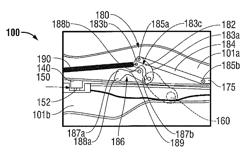 Blade deployment mechanisms for surgical forceps