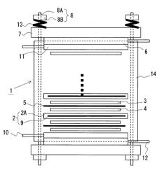 Cell stack for redox flow battery