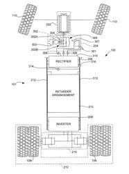 Derating vehicle electric drive motor and generator components