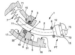 Sealing device for a minute-repeater