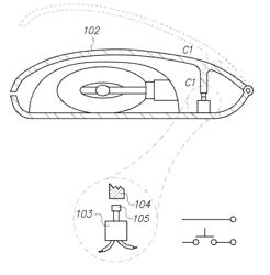 Luminaire power switch