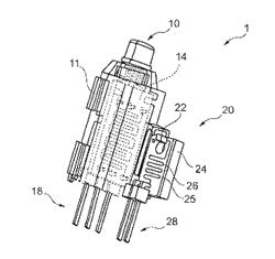 Sensor module for acquiring the temperature in the interior of a vehicle, and device for determining the temperature in the interior of a vehicle