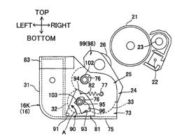 Image forming apparatus having developing unit in which developing device is movably disposed