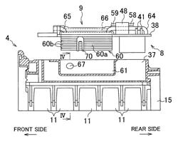 PCV valve installation structure