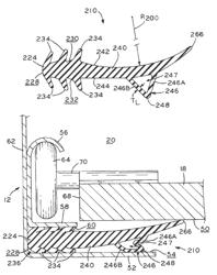 Seal with primary and secondary sealing lobes for use in roll-up door applications