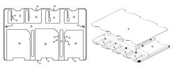 Credit-card-sized carrier of both standard and micro form-factor flash-memory cards