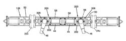 Railway snow melter duct assembly