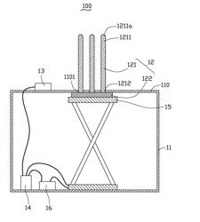 Electronic stick assembly