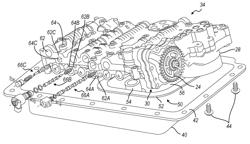 Control valve body with integrated pump for automatic transmissions