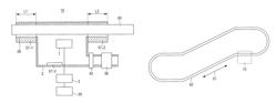 Plasma sterilization and cleaning treatment device for escalator, and escalator using the same